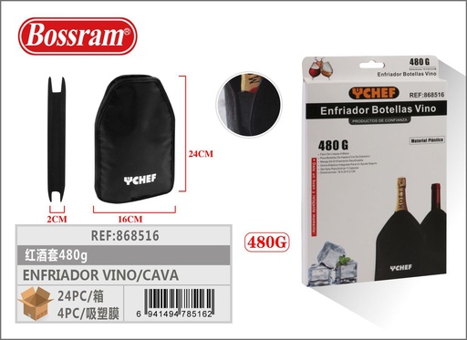 [868516] Enfriador de botellas de vino 480g