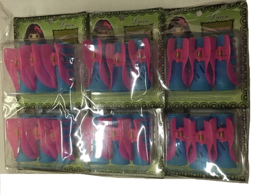 [10297] Rulos con pinza 6/u - Herramientas de belleza