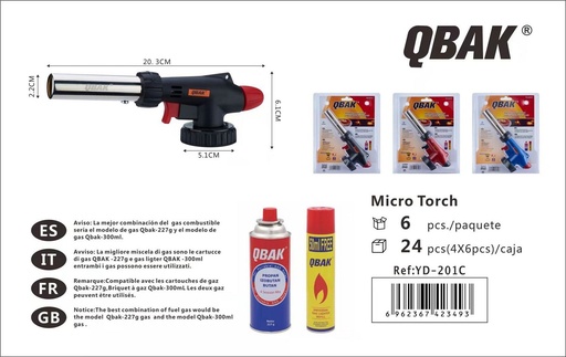 [141242349] Soplete QBAK 423493 - Utensilios de cocina