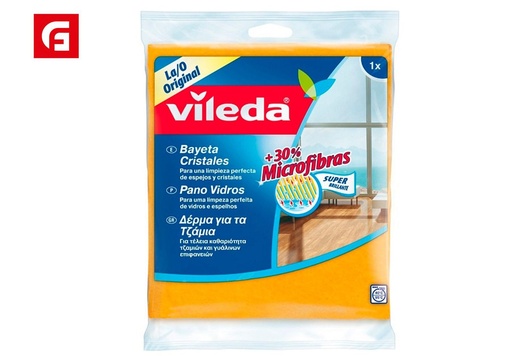 [111640000] Bayeta Vileda para cristales 40x36cm