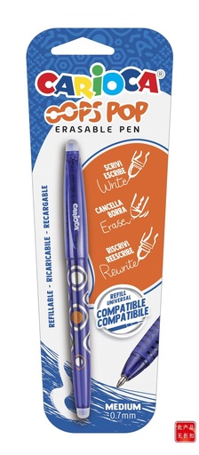 [CR41044-02] Carioca Opps Pop azul para escritura