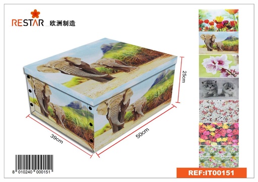 [IT00151] Caja de cartón plegable 50x39x25 cm - Artículos de regalo