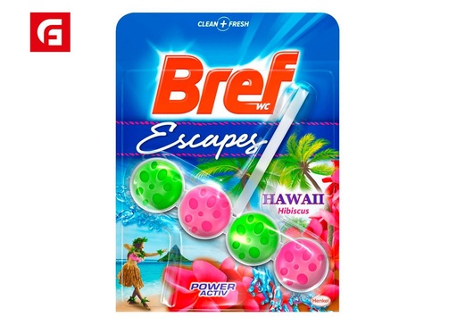 [111656888] Bola de limpieza de inodoro aroma Hawaii Bref WC Poder Activo - Productos de limpieza