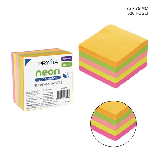 [0027487] Papel de notas amarillas 75X76 mm - Material escolar