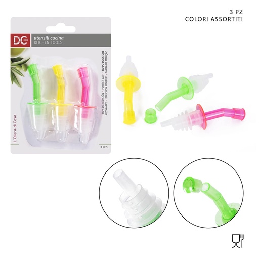 [0035430] Tapa medidora de plástico (3 piezas) - Accesorios de cocina