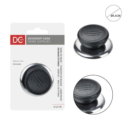 [0125055] Perilla para tapa de olla de acero inoxidable (Ø5.5 cm) - Accesorios de cocina