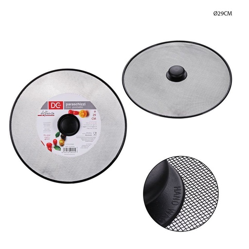 [0126962] Antisalpicaduras con malla de 29 cm de acero inoxidable - Utensilios de cocina