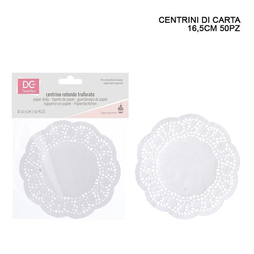 [0128781] Papel para pastelería de 16.5cm 50pz - Utensilios de repostería