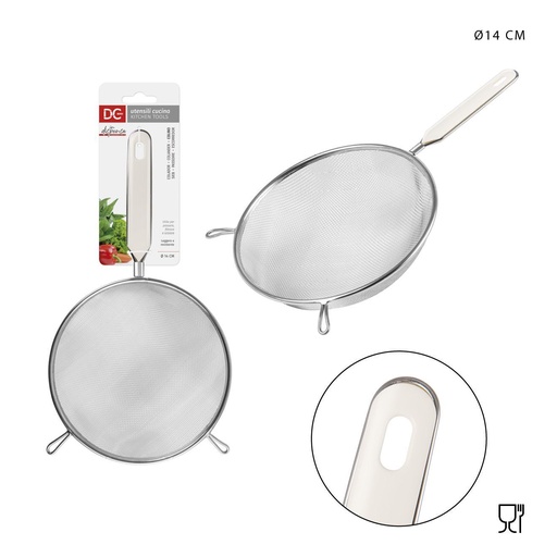 [0127536] Colador redondo 14cm para cocina