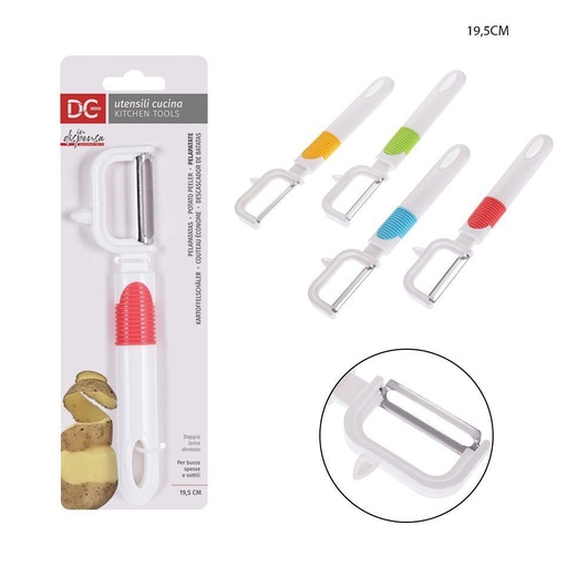 [0127546] Pelapatatas de acero inoxidable 19.5x3 cm - Utensilios de cocina