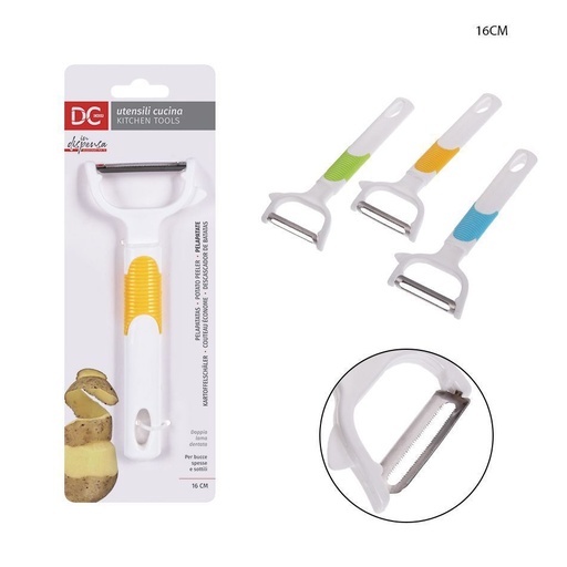 [0127547] Pelapatatas de acero inoxidable 16x6 cm - Utensilios de cocina