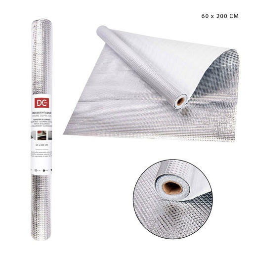 [0127646] Tapete de aluminio antimoho 60x200 cm - Accesorios de baño