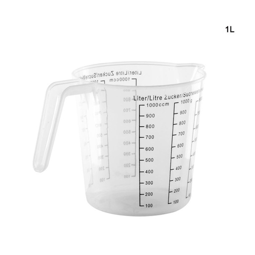 [0133840] Jarritas medidoras de plástico (1.0L) - Utensilios de cocina