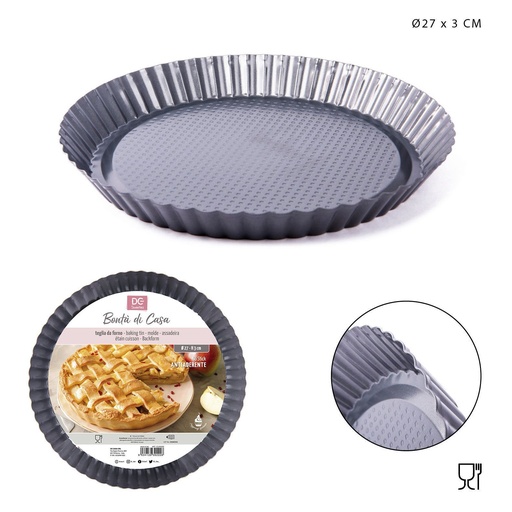 [0136893] Bandeja redonda para hornear 27X3CM - Accesorios de cocina