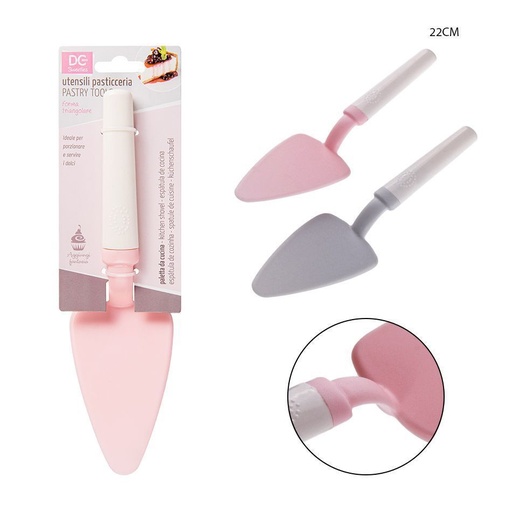 [0136734] Espátula triangulada para postres 22 cm - Herramientas de repostería y utensilios de cocina