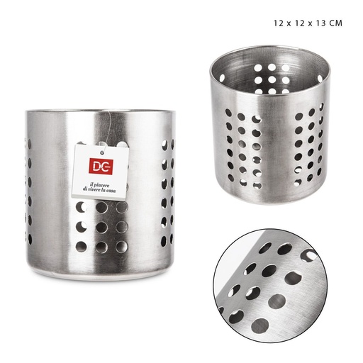 [0137448] Soporte para utensilios de acero 12X12X13CM - Accesorios de cocina