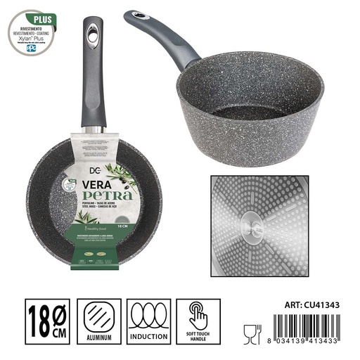 [0139918] Cazo inducción antiadherente 18 cm - Utensilios de cocina