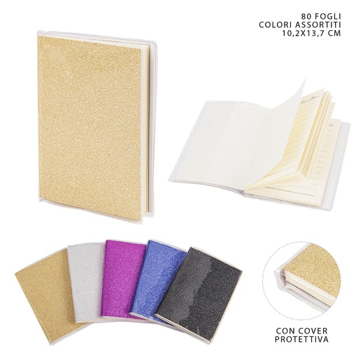 [0144278] libreta encuadernada 80FF tapa blanda 80FF 102X137MM 