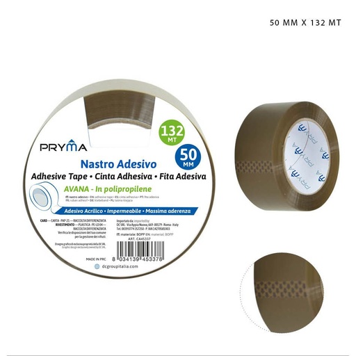 [0143718] Cinta adhesiva 50 mm x 132 m - Cintas adhesivas