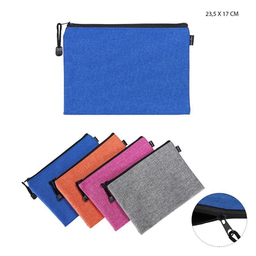 [0228035] Bolsa porta todo A5 23.5X17CM - Papelería y organización