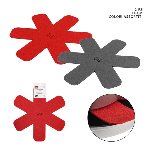 [0226140] Protector para sartén (2 piezas) 34 cm - Accesorios de cocina