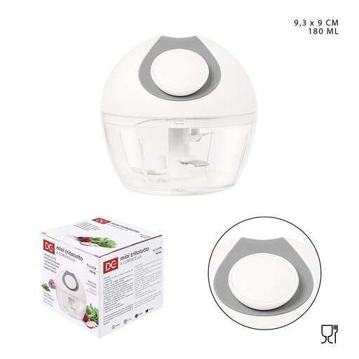 [0227032] Cortador manual mini 9.3x9CM 180ML - Accesorios de cocina