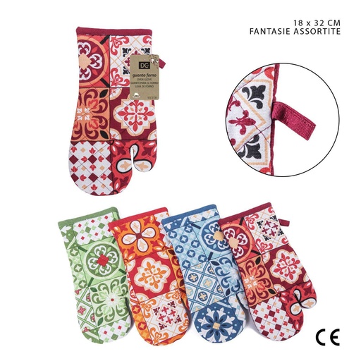 [0228083] Manopla de horno 18x32 cm - Utensilios de cocina para hornos