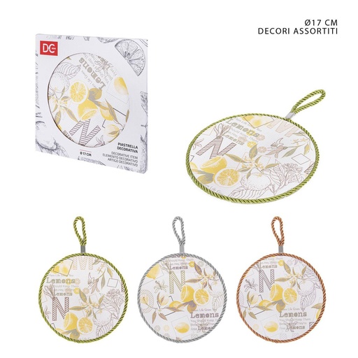 [0228375] Baldosas de cerámica decorativas 17cm - accesorios de cocina y convivencia
