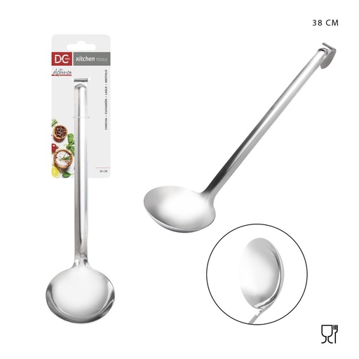 [0228700] Cucharón de acero inoxidable 36 cm - Utensilios de cocina