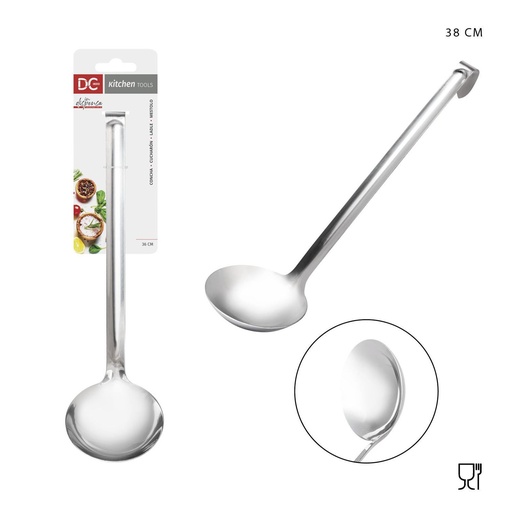 [0228700] Cucharón de acero inoxidable 36cm para cocina