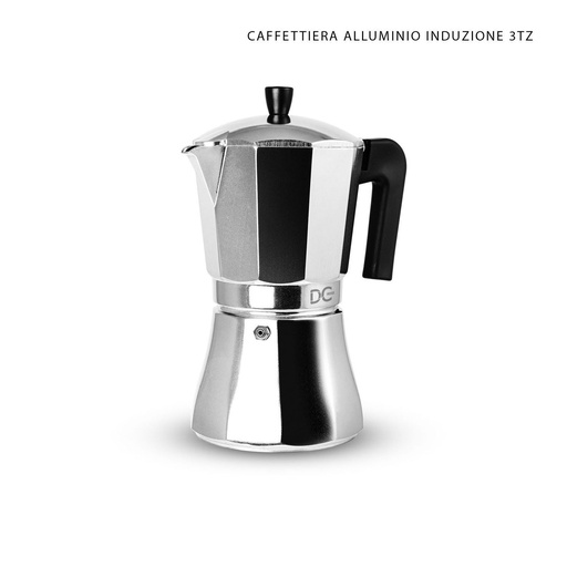 [0229952] Cafetera de aluminio inducción 3 tazas