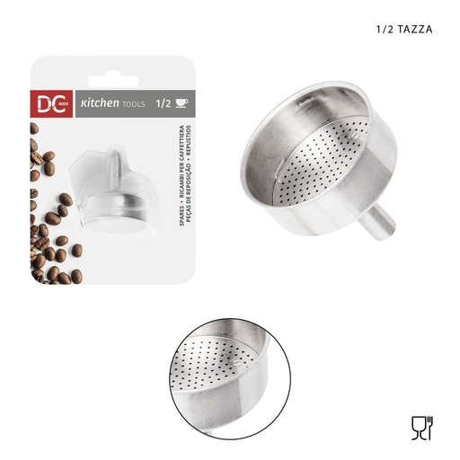 [0229582] Embudo para cafetera 1/2 taza  para cocina y café