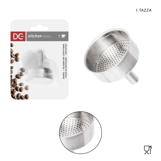 [0229583] Embudos para cafetera 1 taza - Accesorios para café