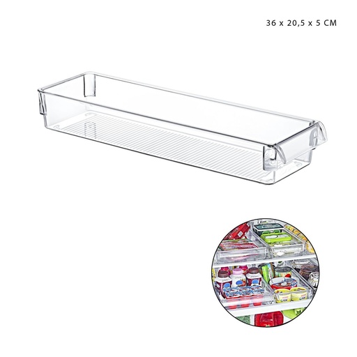 [0229497] Cesta de almacenamiento 36x20.5x5CM - Organización y almacenamiento