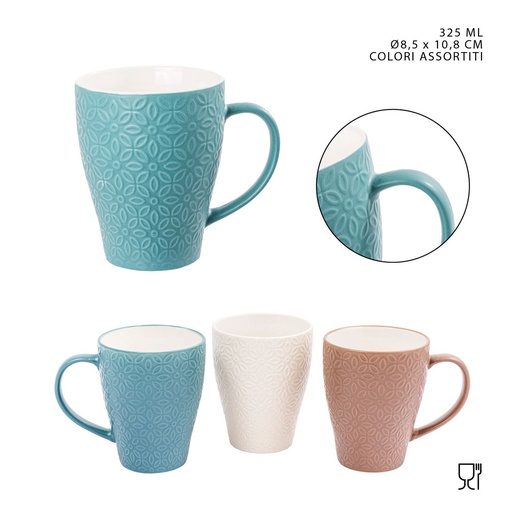 [0229814] Taza de cerámica con asa 350ml