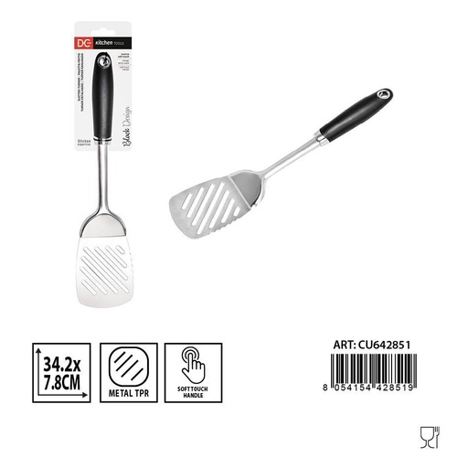 [0230561] Paleta de cocina perforada 34.2x7.8cm, utensilio de cocina