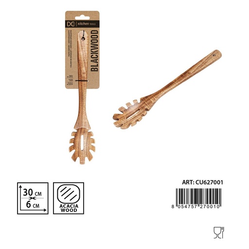 [0233960] Cuchara de pasta de acacia 30x6 cm - Accesorios de cocina