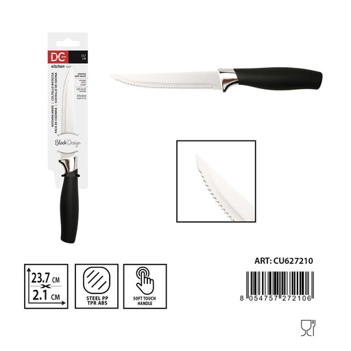 [0234701] Cuchillo filetero de 23.7x2.1x2.3cm con tacto suave