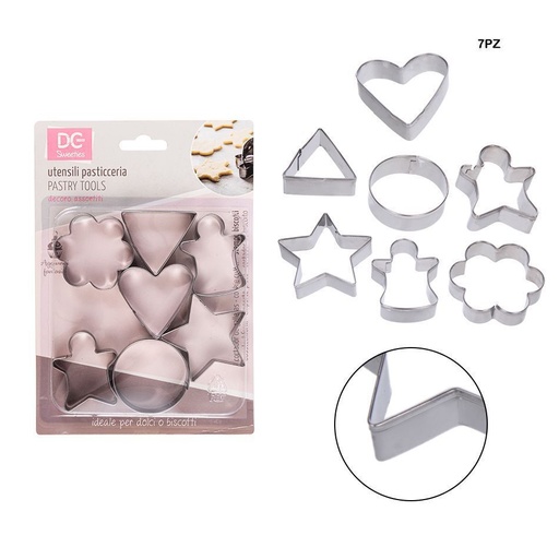 [0147745] Set de moldes para pastel 7 piezas - Utensilios de repostería
