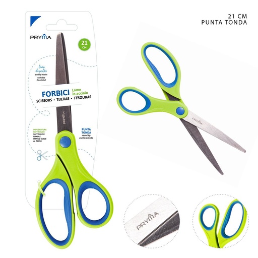 [0148255] Tijeras bicolor 21 cm - Accesorios de papelería