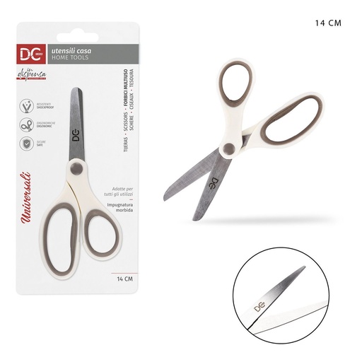 [0148256] Tijeras multiusos bicolor 14 cm - Utensilios de cocina