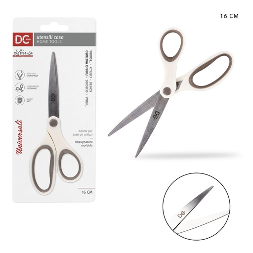 [0148257] Tijeras multuso bicolor 16 cm - Herramientas de cocina y manualidades