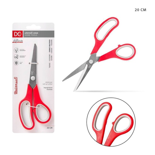 [0151312] Tijeras bicolor multiusos 17 cm - Utensilios de cocina
