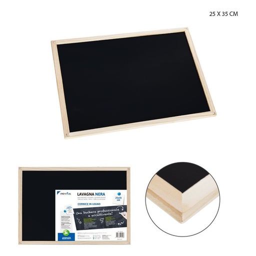 [0204831] Pizarra negra 25x35cm - Utensilios de escritura