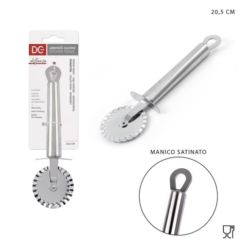 [0203878] Cortaespaguetis de acero satinado D6x20.5 cm - Utensilios de cocina y cortadores