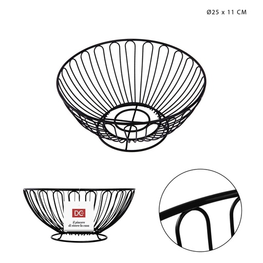 [0207757] Cesta multiusos 25x11cm - Almacenaje de cocina
