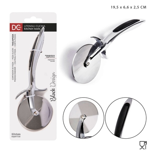 [0208764] Cortador de pizza soft 19.5x6.6x2.5cm para utensilios de cocina