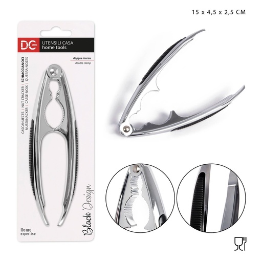 [0208958] Cascanueces de acero 15X4.5X2.5CM - Accesorios de cocina
