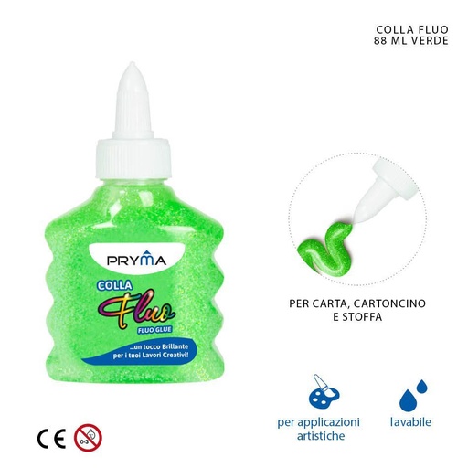 [0209191] Pegamento fluorescente verde 88ml