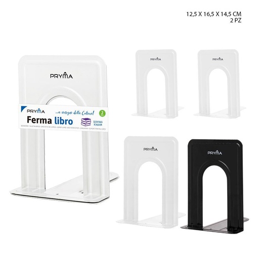 [0209567] Soporte tipo arco 12.5x16.5x14.5cm 162g 2pz - Papelería y organización